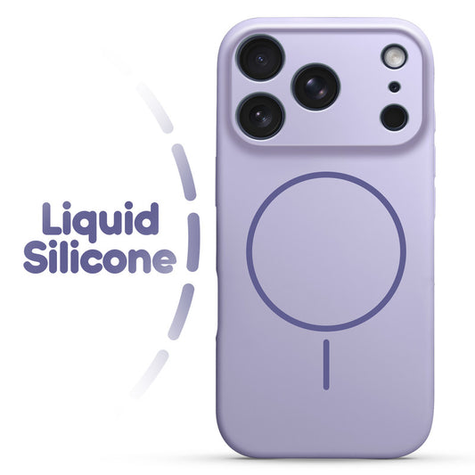 Cloud Feel Silicone Case for Apple iPhone 17 Pro Max With Camera Protection – Supports Wireless Charging