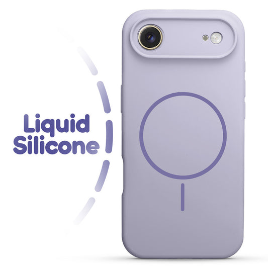 Cloud Feel Silicone Case for Apple iPhone 17 Air With Camera Protection – Supports Wireless Charging