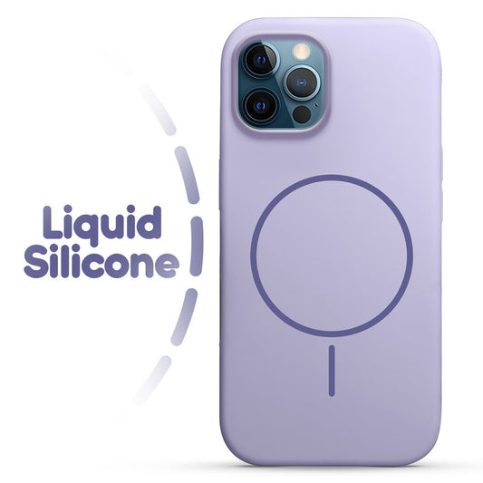 Cloud Feel Silicone Case for Apple iphone 12 Pro Max – Supports Wireless Charging