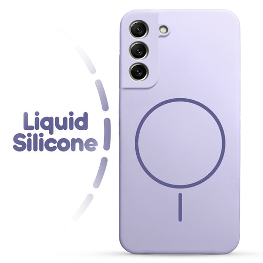 Cloud Feel Silicone Case for Samsung S21 FE 5G – Supports Wireless Charging