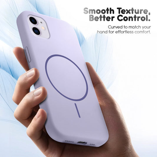 Wireless Charging Support Compatible Liquid Silicone Case For Apple iPhone 11