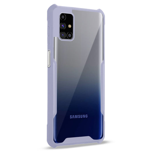 Premium Acrylic Transparent Back Cover for Samsung M31s