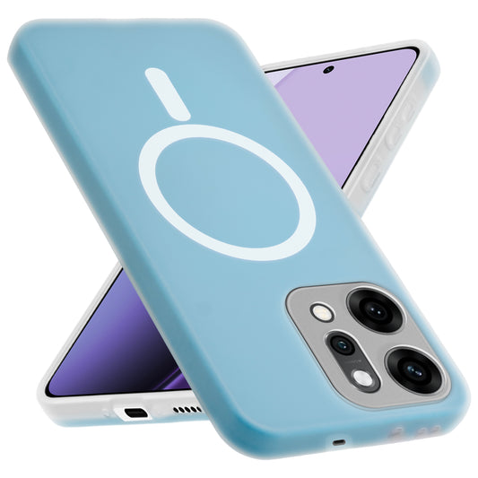 Classic Matte Silicone Back Case for Oppo Reno 14 Pro 5G