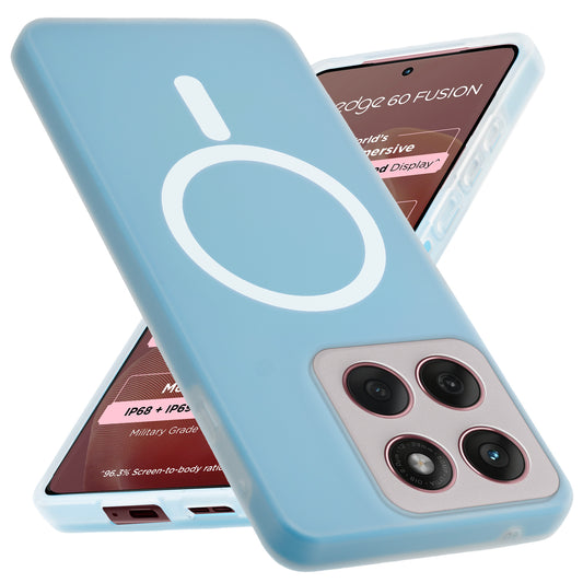 Classic Matte Silicone Back Case for Motorola Moto Edge 60 Fusion 5G