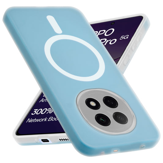 Classic Matte Silicone Back Case for Oppo F29 Pro 5G