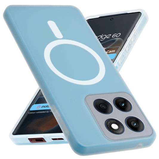 Classic Matte Silicone Back Case for Motorola Moto Edge 60 5G