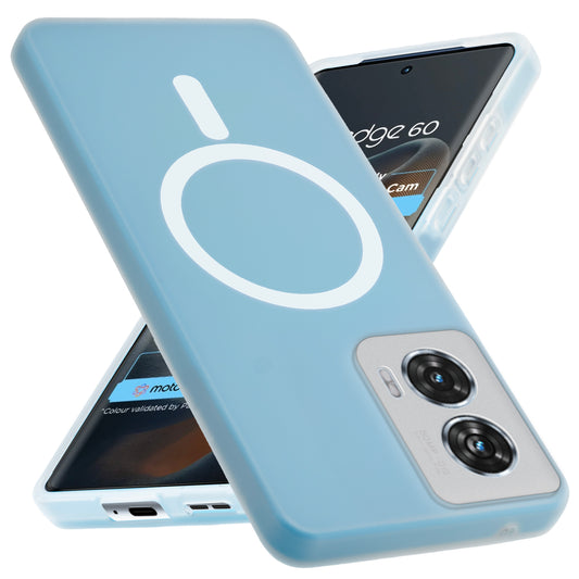 Classic Matte Silicone Back Case for Motorola Moto Edge 50 Fusion 5G