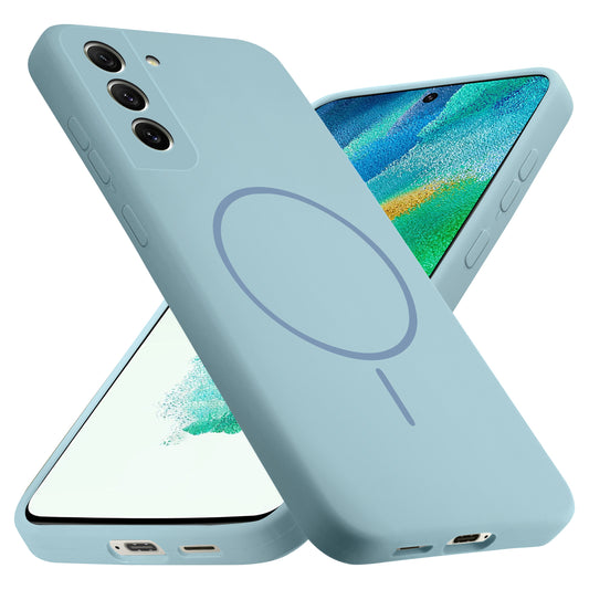 MagSafe Compatible Liquid Silicone Case For Samsung S21 FE 5G