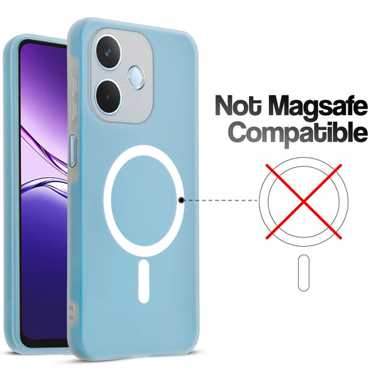 Classic Matte Silicone Back Case for Oppo A5 Pro 5G