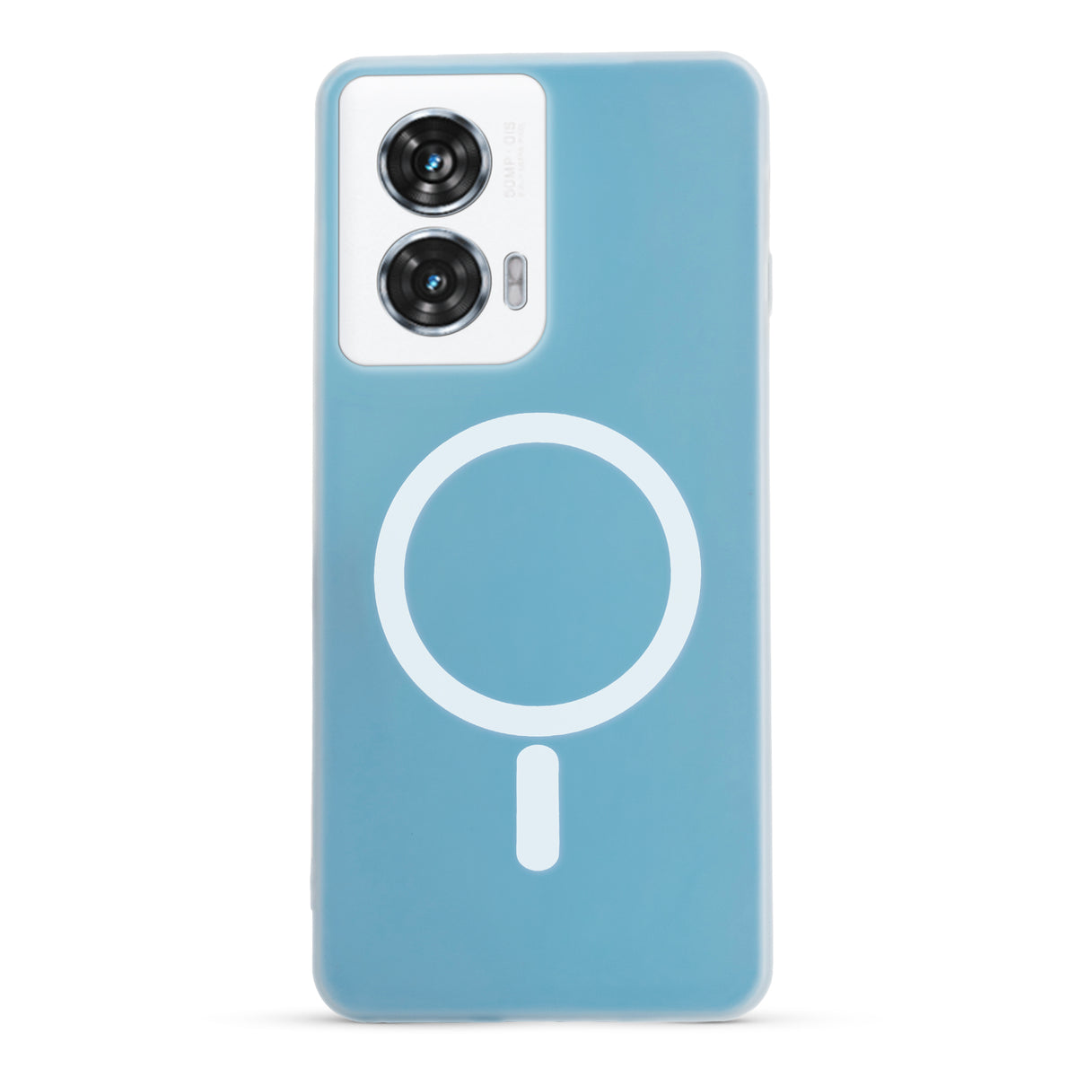 Classic Matte Silicone Back Case for Motorola Moto G96 5G