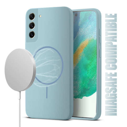 MagSafe Compatible Liquid Silicone Case For Samsung S21 FE 5G