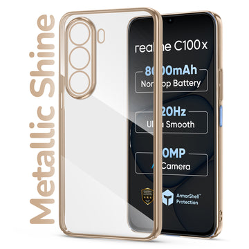 Shiny Edge Hard Case For Realme C100x 5G
