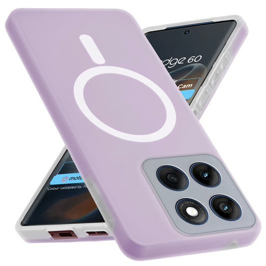 Classic Matte Silicone Back Case for Motorola Moto Edge 60 5G