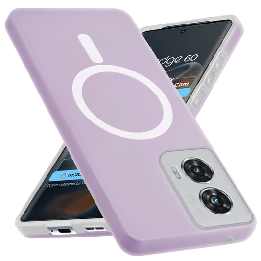 Classic Matte Silicone Back Case for Motorola Moto Edge 50 Fusion 5G