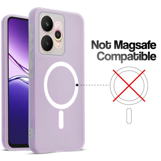 Classic Matte Silicone Back Case for Realme 15 Pro 5G