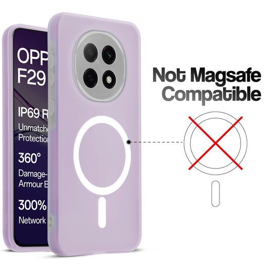 Classic Matte Silicone Back Case for Oppo F29 Pro 5G