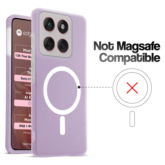 Classic Matte Silicone Back Case for Motorola Moto Edge 60 Fusion 5G