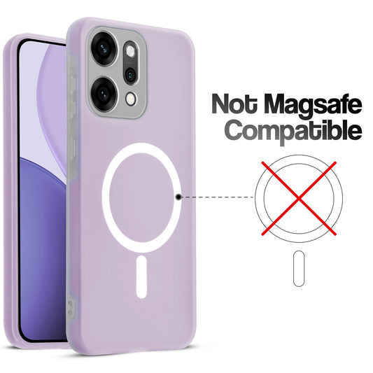 Classic Matte Silicone Back Case (Fake Magsafe) - Images are for reference only. You’ll receive your selected model.