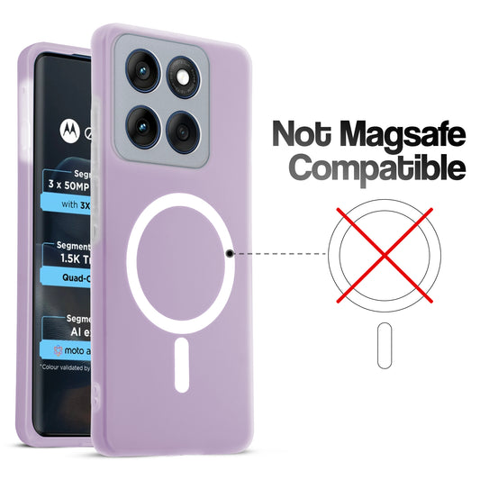 Classic Matte Silicone Back Case for Motorola Moto Edge 60 5G