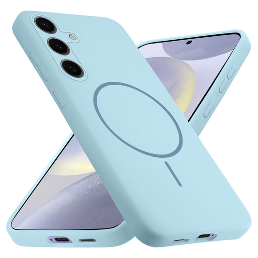 MagSafe Compatible Liquid Silicone Case For Samsung S24 5G