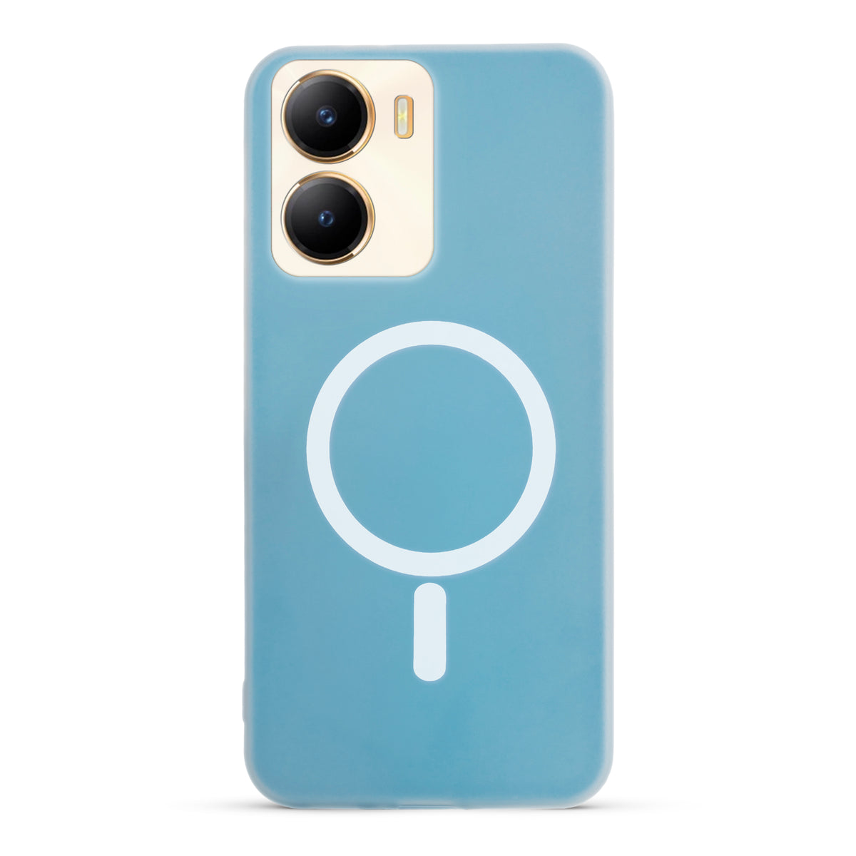 Classic Matte Silicone Back Case for Vivo T2x 5G