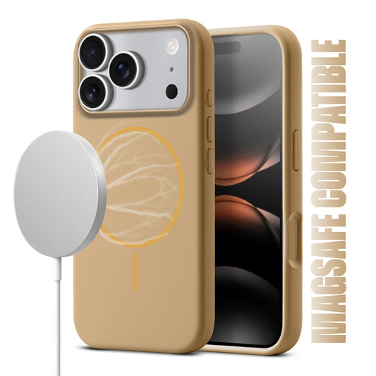 MagSafe Compatible Liquid Silicone Case For Apple iphone 17 Pro Max