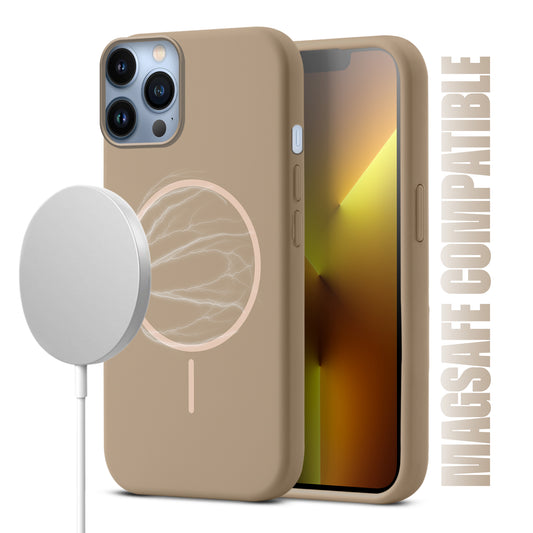 MagSafe Compatible Liquid Silicone Case For Apple iphone 13 Pro Max