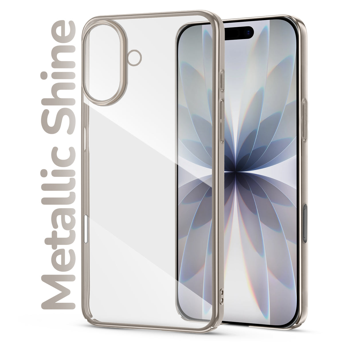 Shiny Edge Hard Case For Apple iPhone 17