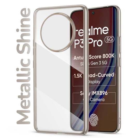 Shiny Edge Hard Case For Realme P3 Pro 5G