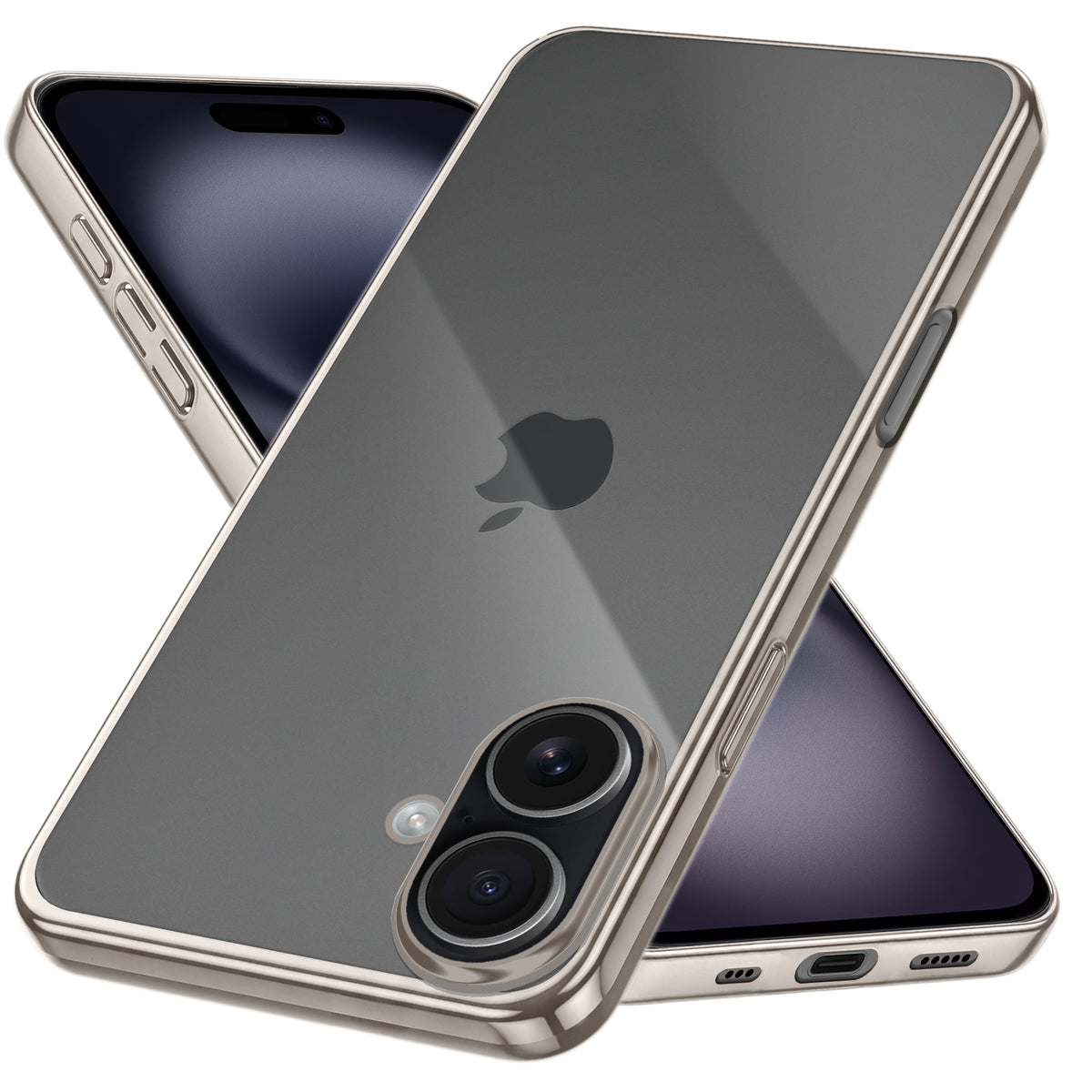 Shiny Edge Cuts Case for Apple iPhone 16