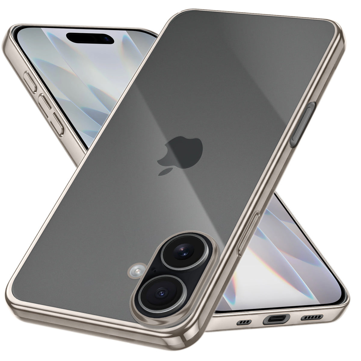 Shiny Edge Hard Case For Apple iPhone 17