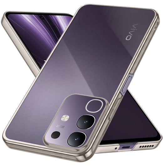 Shiny Edge Hard Case For Vivo T4X 5G