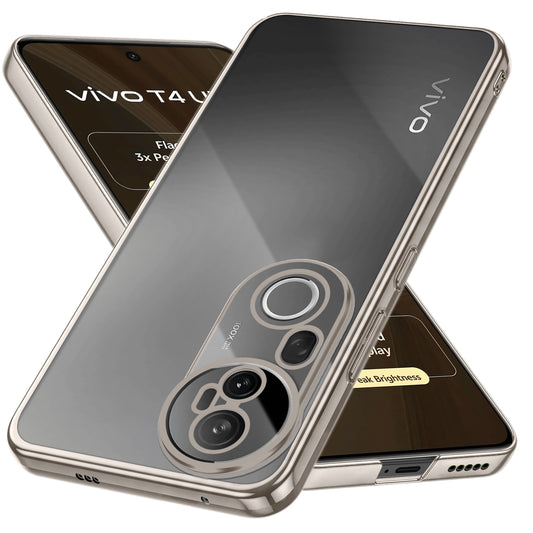 Shiny Edge Hard Case For Vivo T4 Ultra 5G