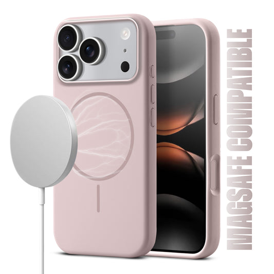 MagSafe Compatible Liquid Silicone Case For Apple iphone 17 Pro Max