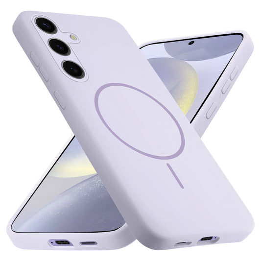 MagSafe Compatible Liquid Silicone Case For Samsung S24 5G