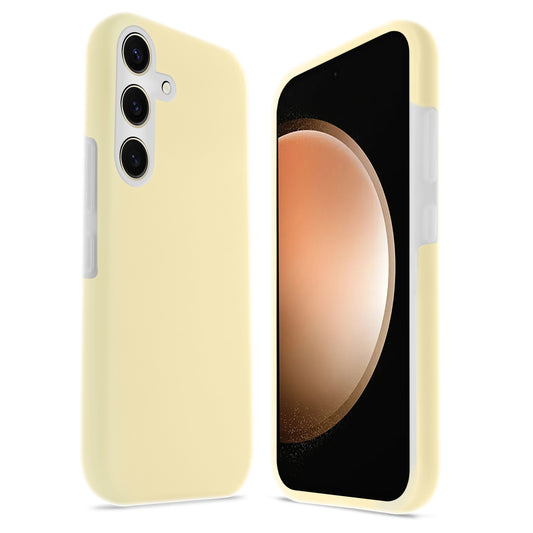 Smooth Touch Soft Silicone Back Case for Samsung S23 FE 5G with Camera Protection for a Sleek and Stylish Look