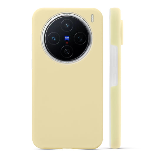 Smooth Touch Soft Silicone Back Case for Vivo X200 5G with Camera Protection for a Sleek and Stylish Look