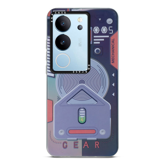 Rainbow Circuit Print Hard Case For Vivo V29 5G