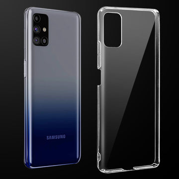 Crystal Clear Hard Back Anti-Yellowing Phone Case For Samsung M31s