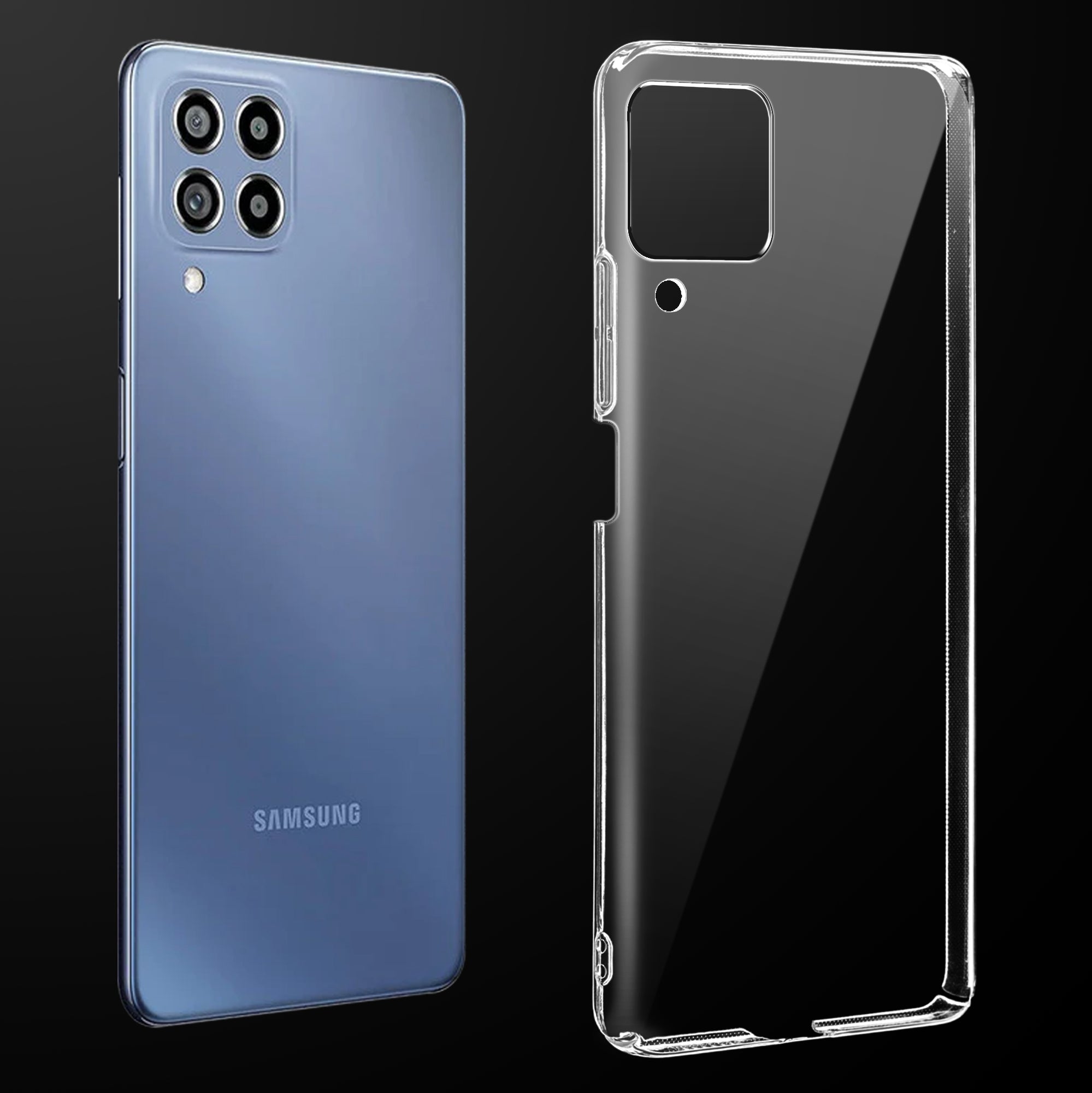 Anti-Yellowing Clear Case For Samsung M53 5G