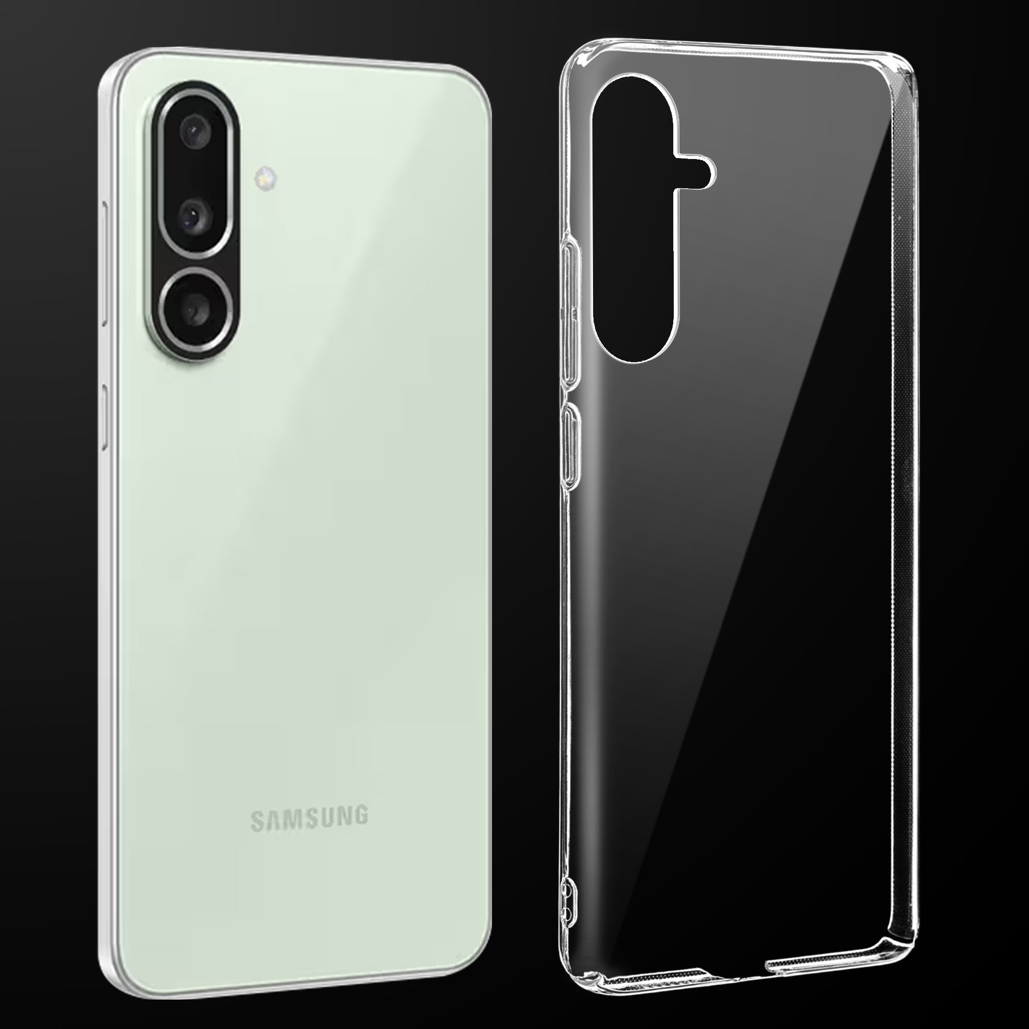 Anti-Yellowing Clear Case For Samsung F56 5G