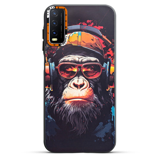 Dark Elegant Wild Creatures Printed Back Cases For Vivo Y20