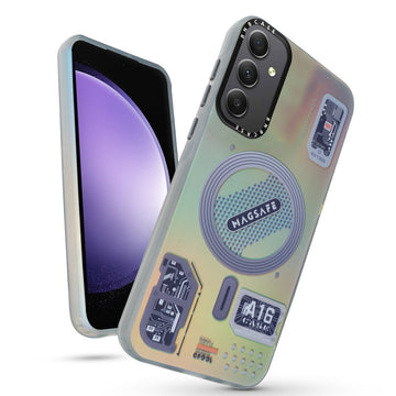 Rainbow Circuit Print Hard Case For Samsung S23 FE 5G