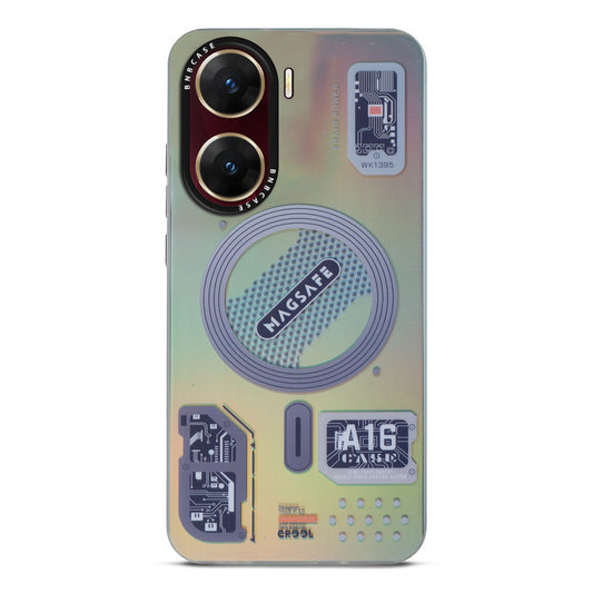 Rainbow Circuit Print Hard Case For Vivo V29e 5G