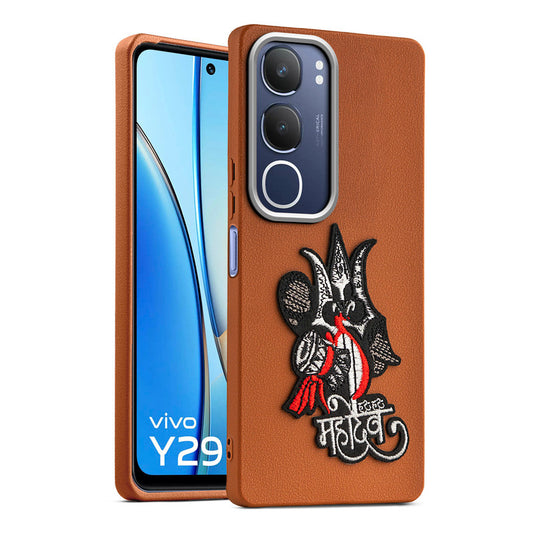 Divine Embroidered Back Case for Vivo Y29 5G