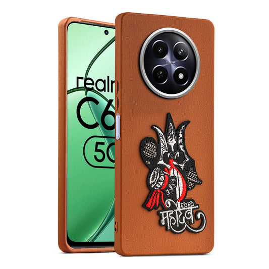 Divine Embroidered Back Case for Realme C65 5G