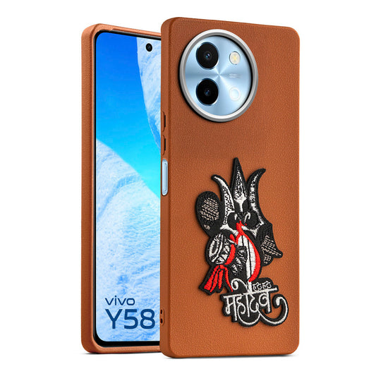 Divine Embroidered Back Case for Vivo Y58 5G