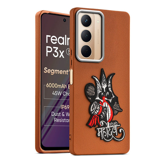 Divine Embroidered Back Case for Realme P3x 5G