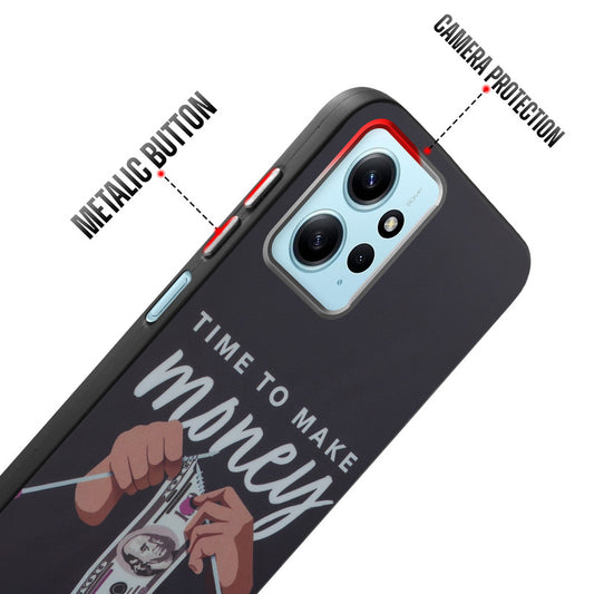 Printed Tough Case For Redmi Note 12 4G