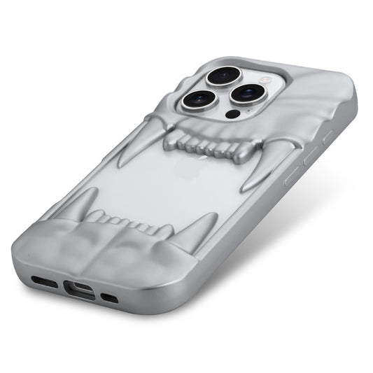 3D Tiger Fang Back Cover for Apple iPhone 16 Pro Max, A Wild and Fearless Vibe